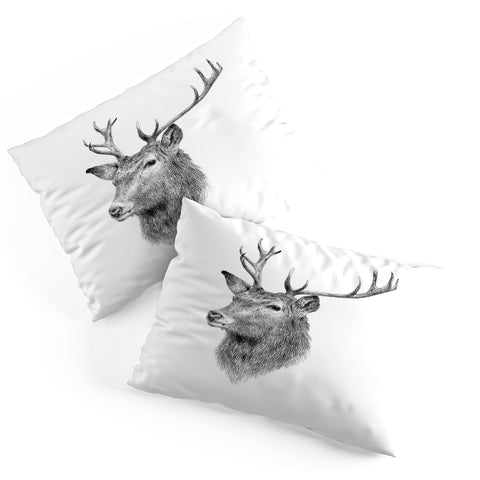 Anna Shell Deer horns Pillow Shams