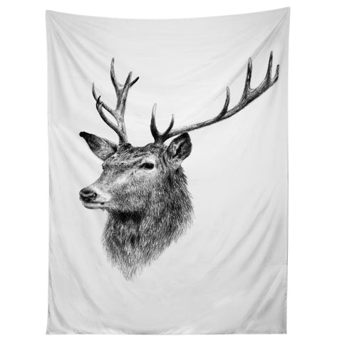 Anna Shell Deer horns Tapestry
