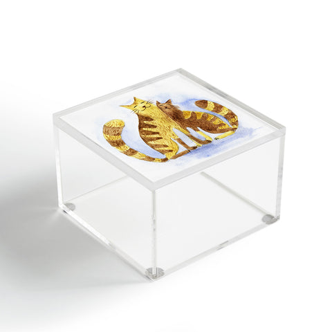 Anna Shell Love cats Acrylic Box