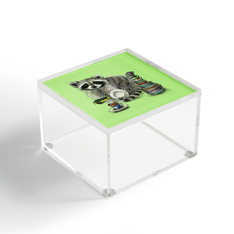 Anna Shell Raccoon Acrylic Box