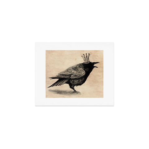 Anna Shell Raven Art Print
