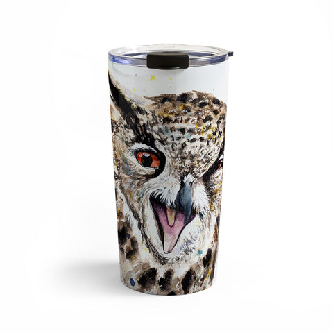 Anna Shell Winking Owl Travel Mug