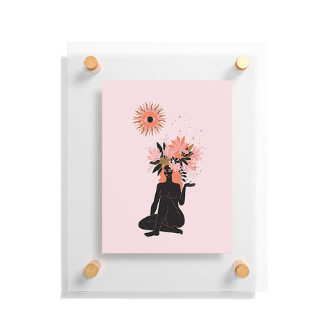 Anneamanda blooming in sun Floating Acrylic Print