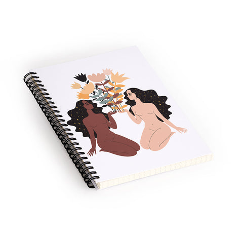 Anneamanda give and receive Spiral Notebook