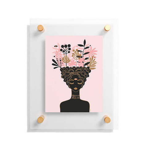 Anneamanda mind garden Floating Acrylic Print