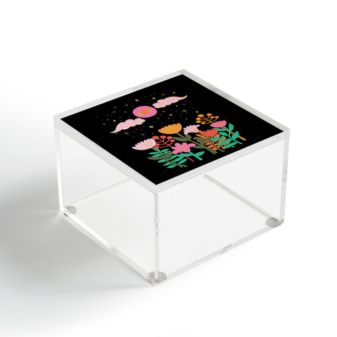 Anneamanda pink moon garden Acrylic Box