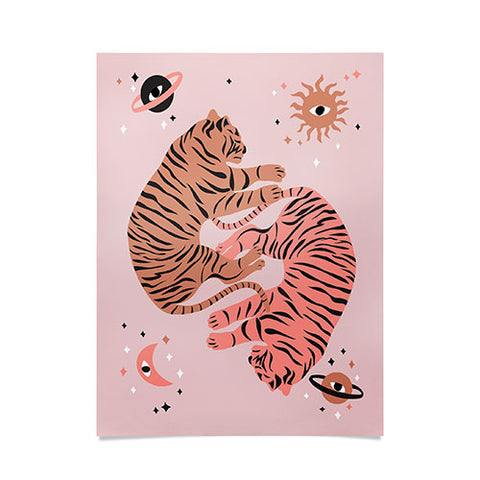 Anneamanda sleeping tigers Poster