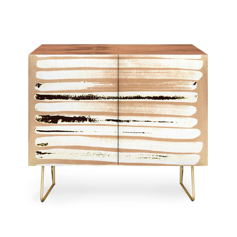 ANoelleJay Brown Earth Lines Credenza