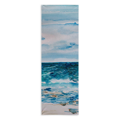 ANoelleJay Cabo Beach Mexico Watercolor 1 Yoga Towel