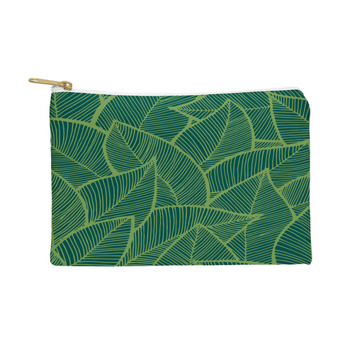 Arcturus Lime Green Leaves Pouch