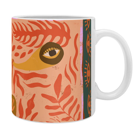 artyguava Woman with Vision Coffee Mug
