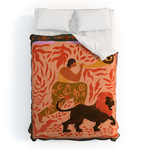 artyguava Woman with Vision Comforter