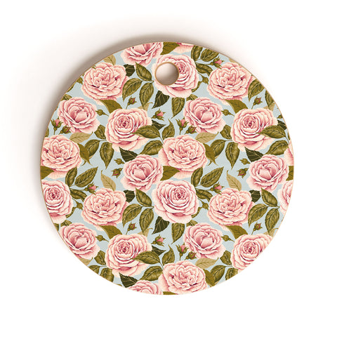 Avenie A Realm Of Roses Cottagecore Cutting Board Round