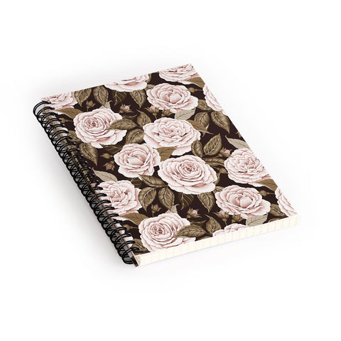 Avenie A Realm Of Roses Dark Academia Spiral Notebook