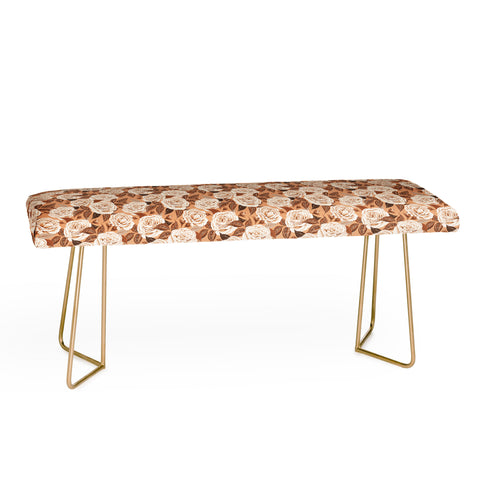 Avenie A Realm Of Roses In Terracotta Bench