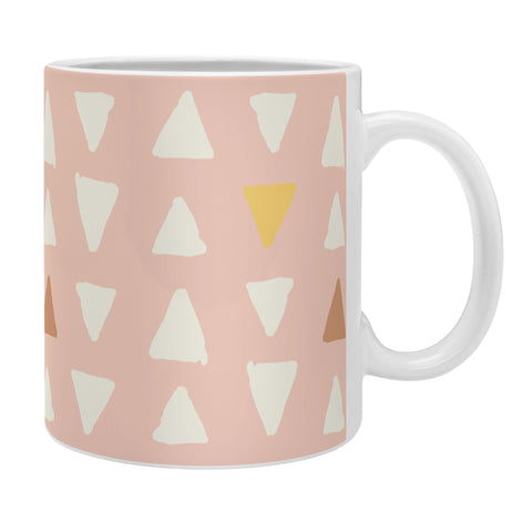 Avenie Abstract Arrows Pink Coffee Mug