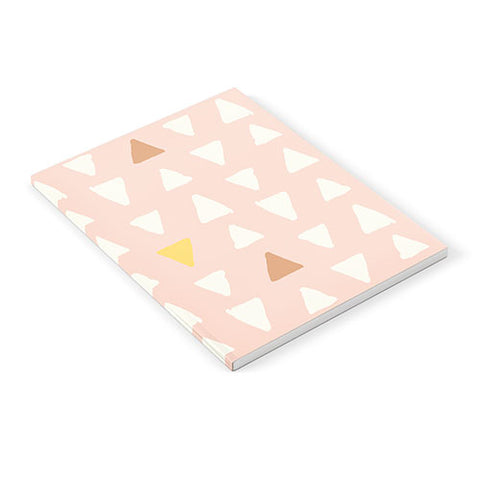 Avenie Abstract Arrows Pink Notebook