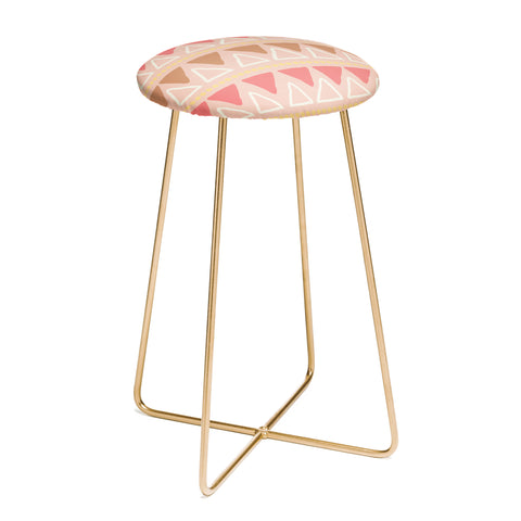Avenie Abstract Aztec Counter Stool