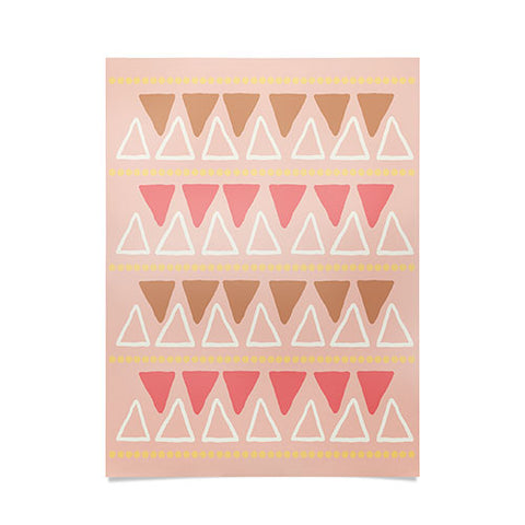 Avenie Abstract Aztec Poster