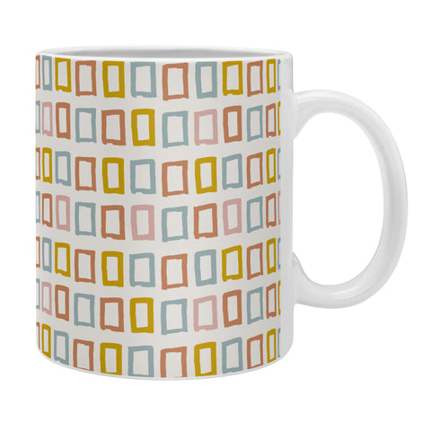 Avenie Abstract Rectangles Coffee Mug