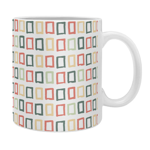 Avenie Abstract Rectangles Colorful Coffee Mug