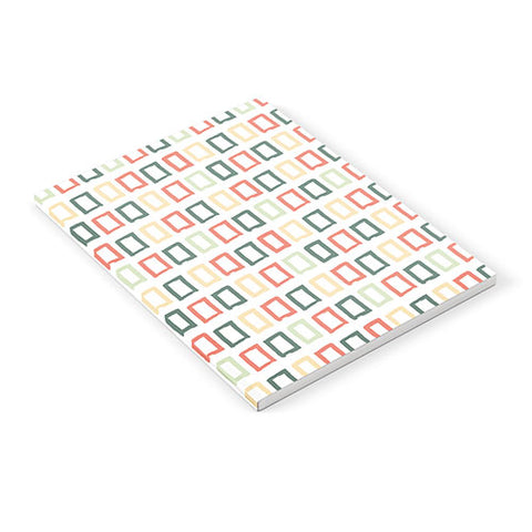 Avenie Abstract Rectangles Colorful Notebook