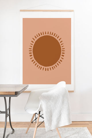 Avenie After the Rain Desert Sun Art Print And Hanger