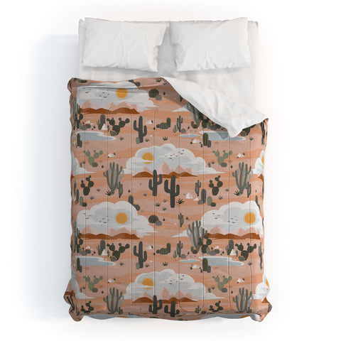 Avenie After The Rain Oasis Pattern Comforter