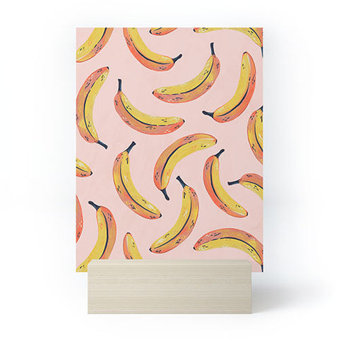 Avenie Banana Sunshine Mini Art Print