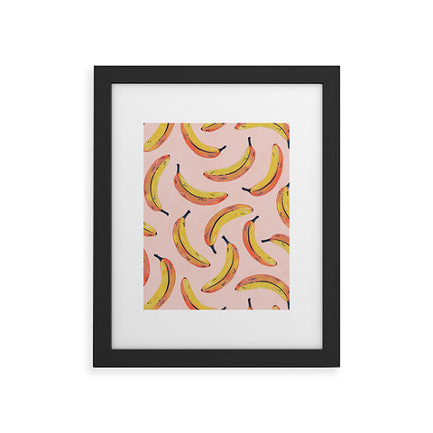 Avenie Banana Sunshine Framed Art Print