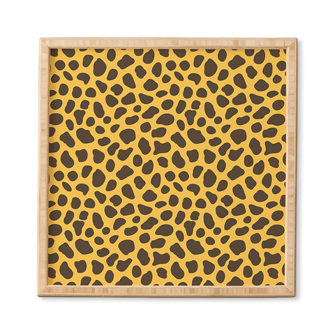 Avenie Cheetah Animal Print Framed Wall Art