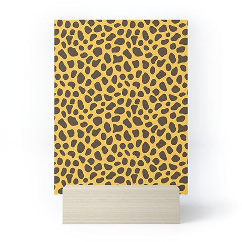 Avenie Cheetah Animal Print Mini Art Print