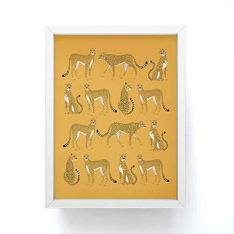 Avenie Cheetah Spring Collection III Framed Mini Art Print