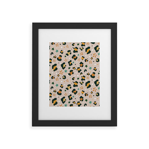 Avenie Cheetah Spring Collection VIII Framed Art Print