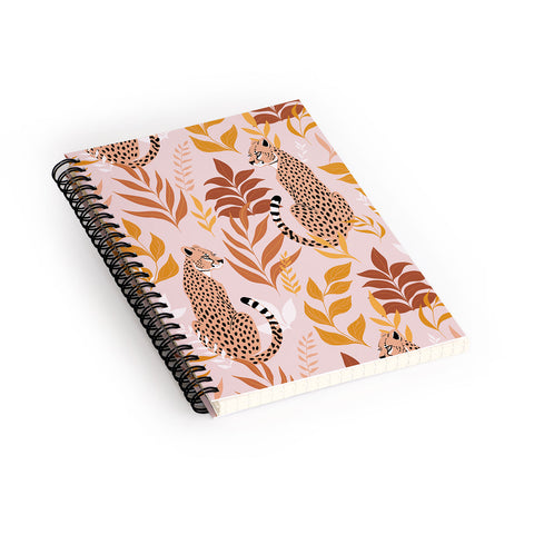 Avenie Cheetah Summer Collection I Spiral Notebook