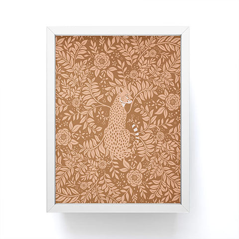 Avenie Cheetah Summer Collection IX Framed Mini Art Print