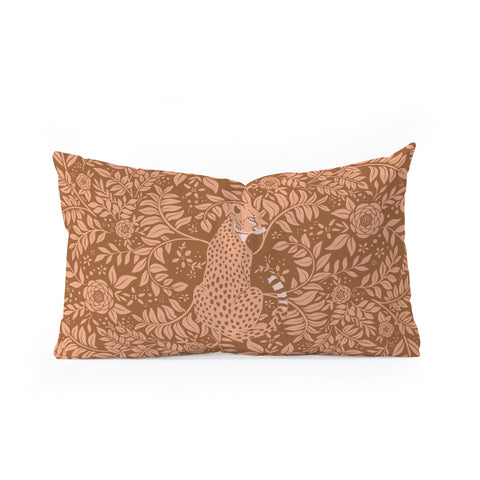 Avenie Cheetah Summer Collection IX Oblong Throw Pillow