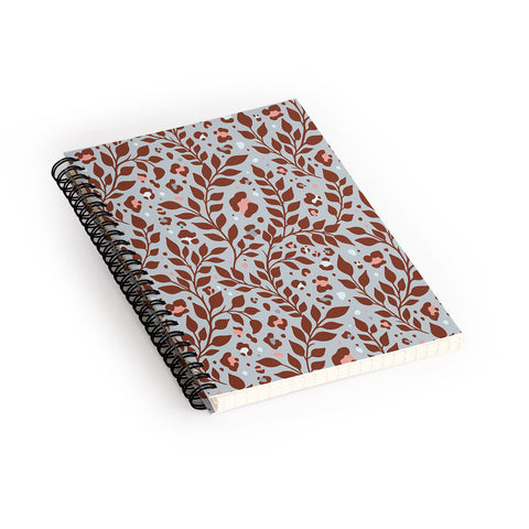 Avenie Cheetah Winter Collection IV Spiral Notebook