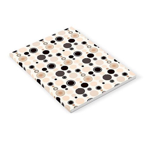 Avenie Concentric Circle Earth Tones Notebook