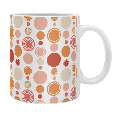 Avenie Concentric Circle Pattern Coffee Mug