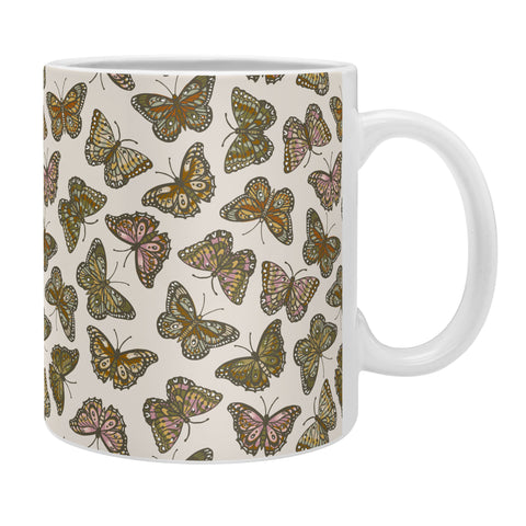 Avenie Countryside Garden Butterflies Coffee Mug