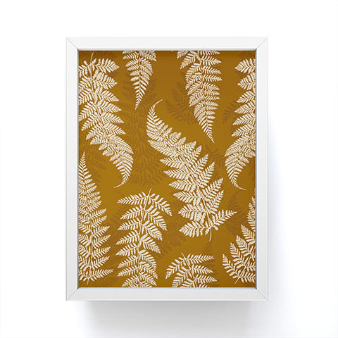 Avenie Countryside Garden Ferns Framed Mini Art Print