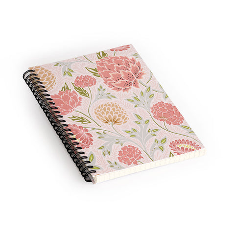 Avenie Countryside Garden Floral IV Spiral Notebook