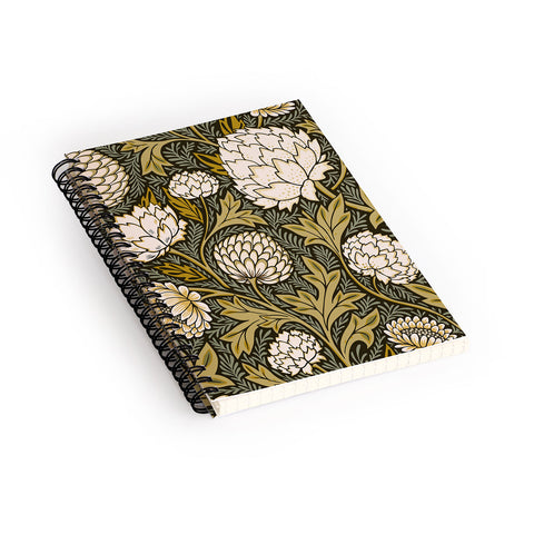 Avenie Countryside Garden Floral Spiral Notebook