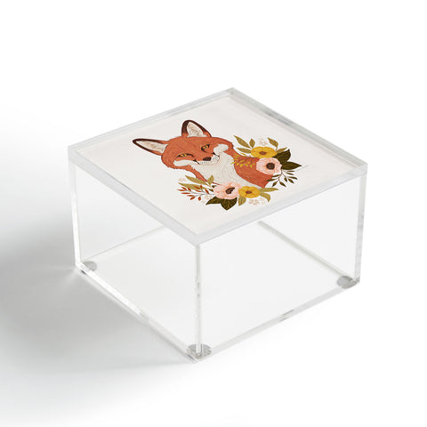 Avenie Countryside Garden Fox Acrylic Box