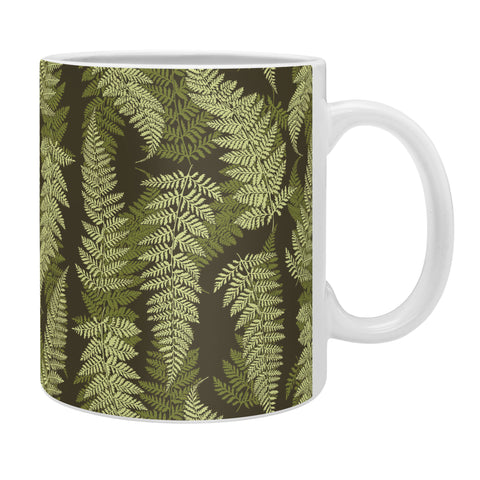 Avenie Countryside Garden Green Ferns Coffee Mug