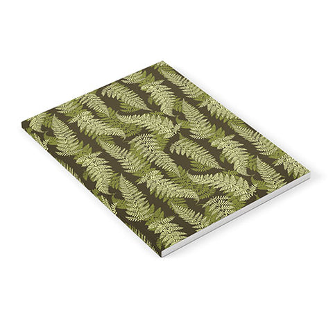 Avenie Countryside Garden Green Ferns Notebook