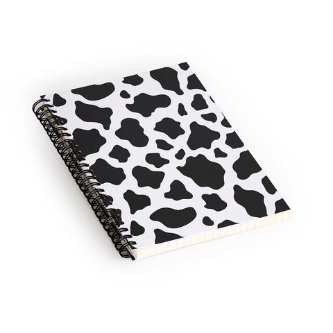 Avenie Cow Print Spiral Notebook