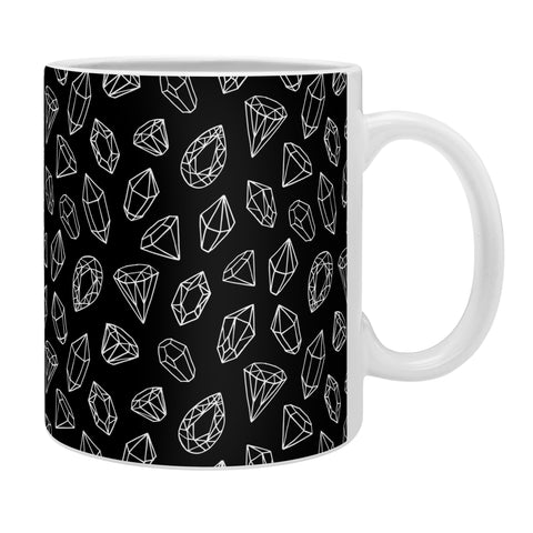 Avenie Diamonds Black and White II Coffee Mug
