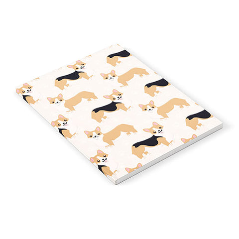 Avenie Dog Pattern Corgi Notebook